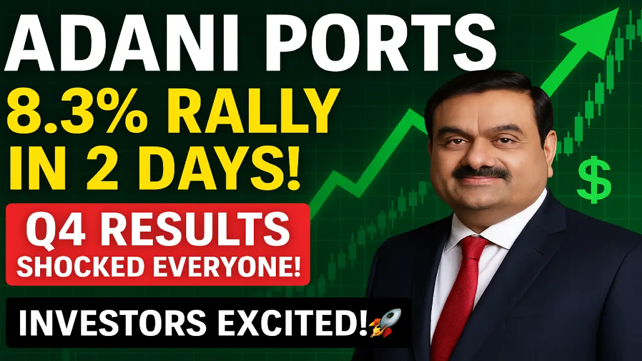 Adani Ports Q4 Results शेयर में 8.3% की तेजी, ₹3,023 Cr का Net Profit Stock News 2025
