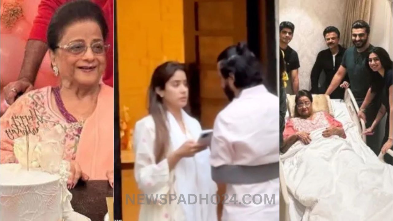 Janhvi Kapoor Nani Death