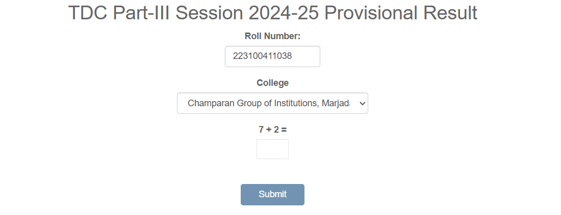 brabu part 3 result 2025 session 2022 25 download link
