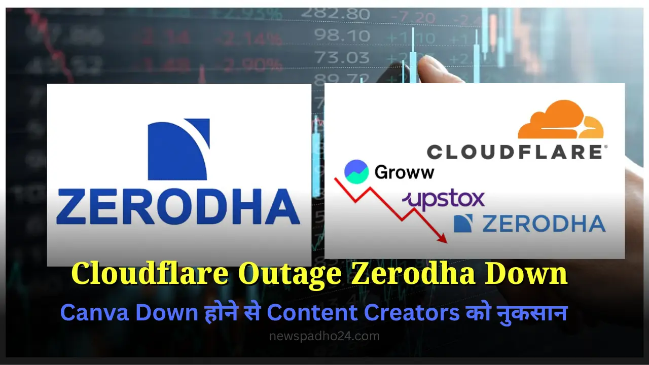 Cloudflare Outage 2025: Zerodha Down, Groww Not Working -Latest Update