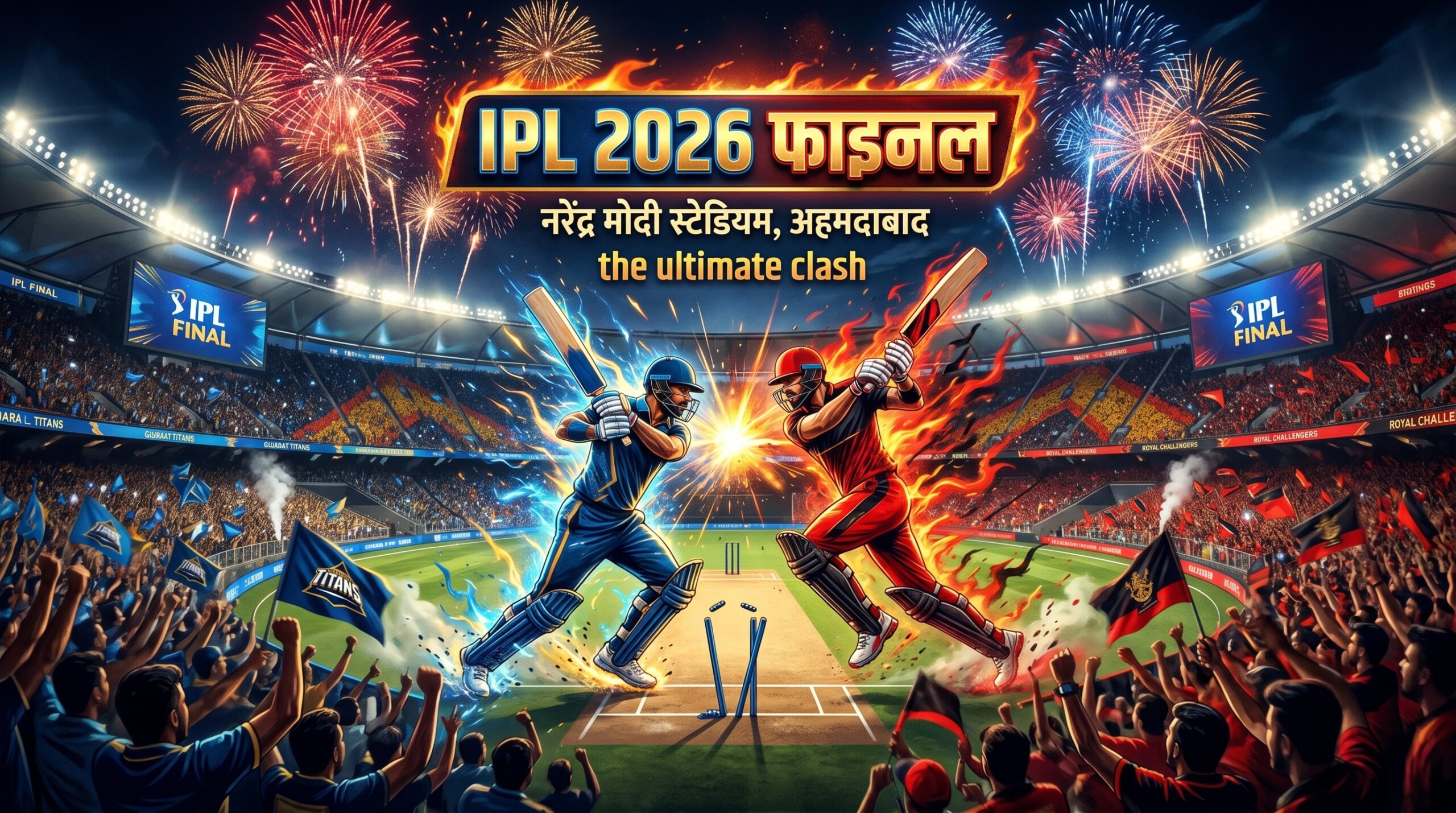 IPL 2026 Final GT vs RCB - Gujarat Titans vs Royal Challengers Bengaluru